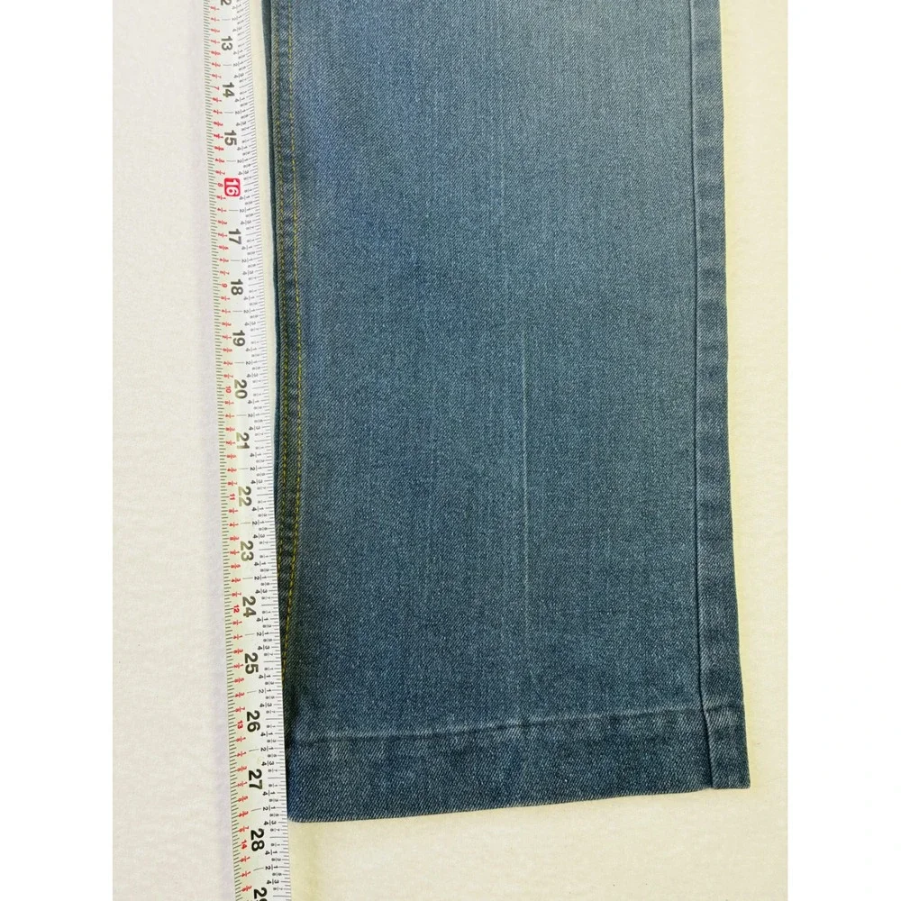 David Taylor Collection Mens Comfort Fit Jeans Blue Straight Leg 36x32 Denim